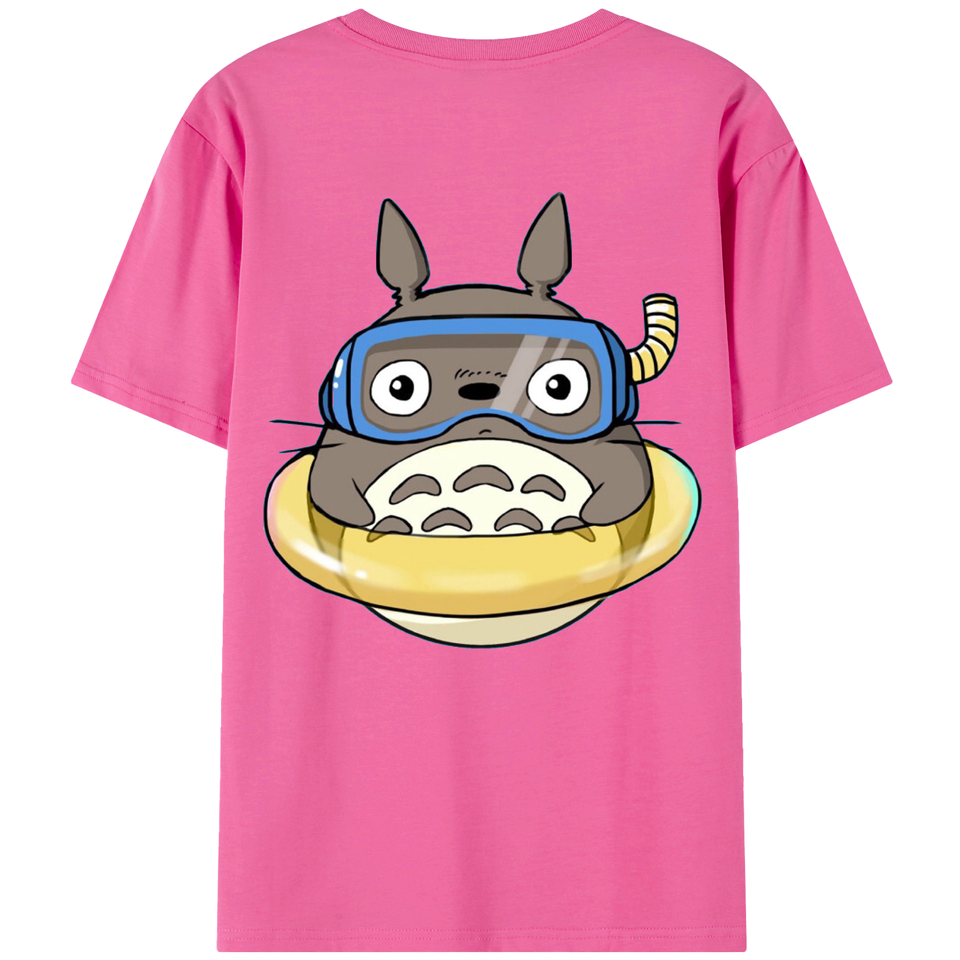 （画像用） となりのトトロ 草壁メイ 草壁サツキ My Neighbor Totoro Satsuki Kusakabe Mei Kusakabe レディース半袖Tシャツ(バックプリント)